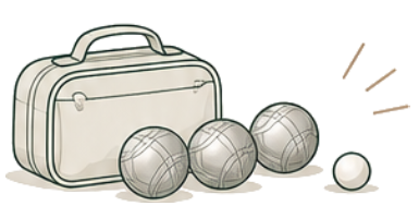 Sac de boules de pétanque